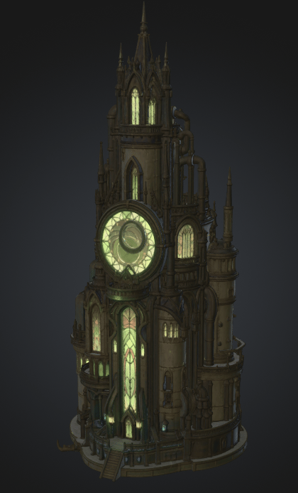 Zaun watch tower render